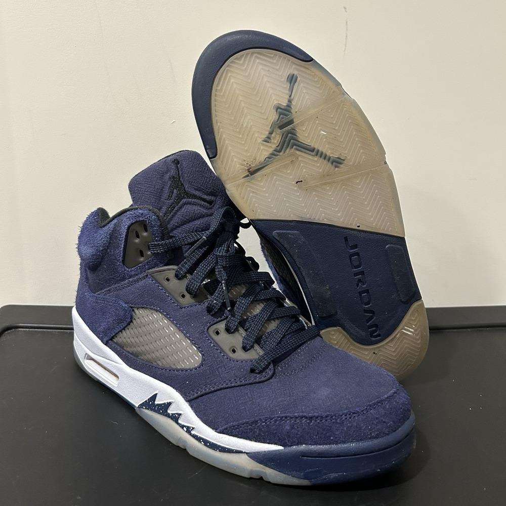 Jordan 5 Retro SE Midnight Navy Mens Size 9 Sneaker FD6812-400